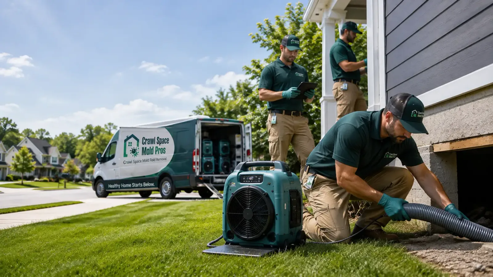 Crawl Space Mold Removal in Oxnard, CA